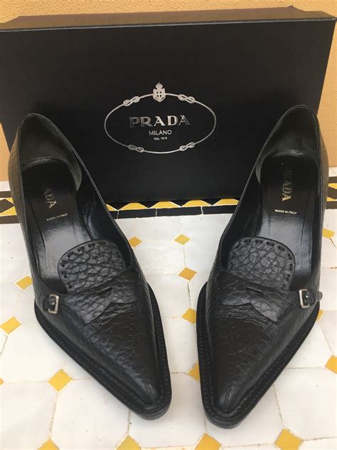 designer shoes prada|classic Prada shoes.